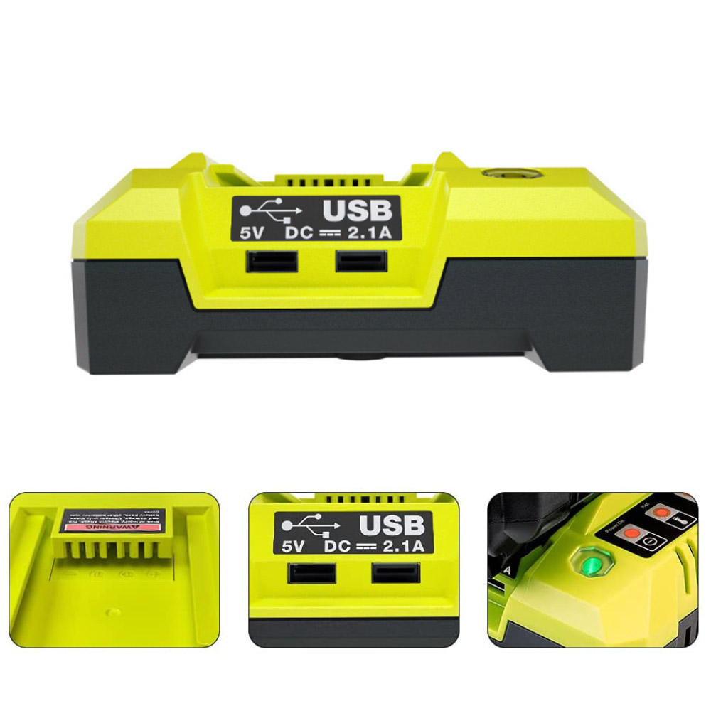 OP401 Lithium-Ion Battery Charger for Ryobi 40V Li-ion Battery OP4050A OP4015 OP4026 OP4030 OP4040 OP4050 OP400A OP403A ZROP401