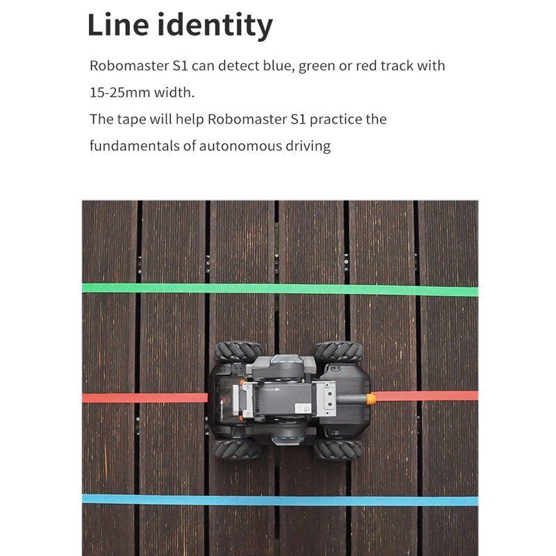 Visuelle Identität Band/Linie Erweiterung Teile Drei Farbe für Dji Robomaster S1 Zubehör