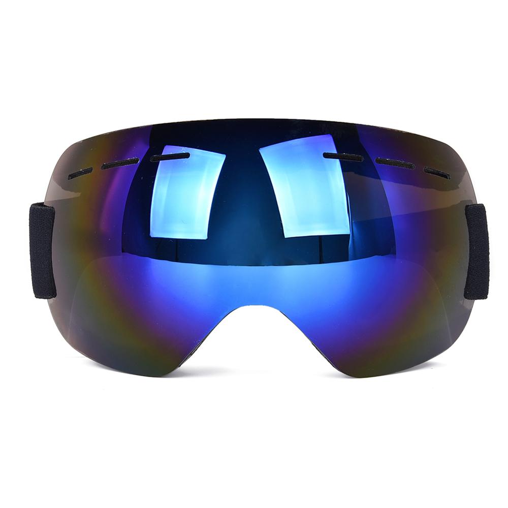 Motocross Ski Googles UV400 anti-fog Snow Sports Snowboard mask Windproof Eyewear Motorcycle MX Off Road Helmets Cycling Glasses: Blue