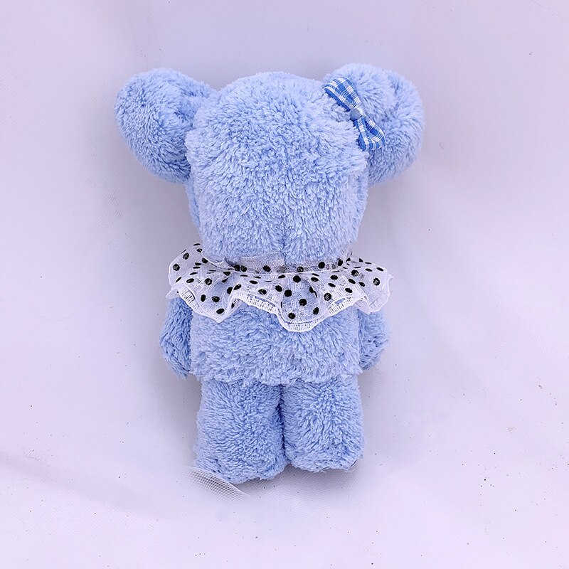 30x30cm Korallen Samt Bär Hand Handtuch Absorbent Coral Fleece Gesicht Handtuch Hochzeit Business Bad handtücher