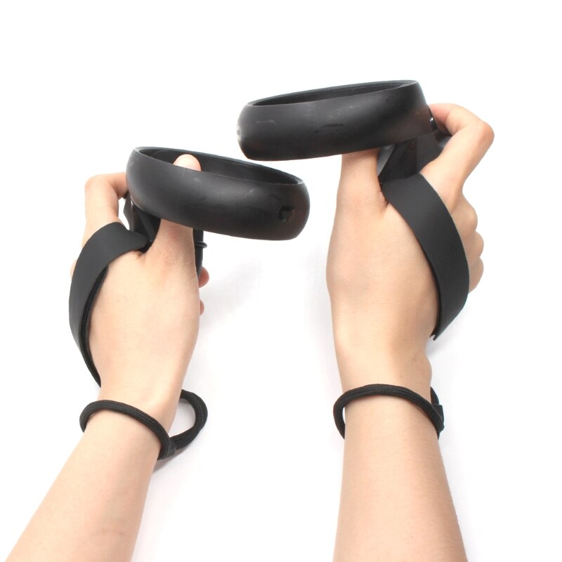 Touch-Controller Grip Cover Case Strap for -Oculus Quest / Rift S Wrist Strap Anti-Throw Handle Protective Accessories