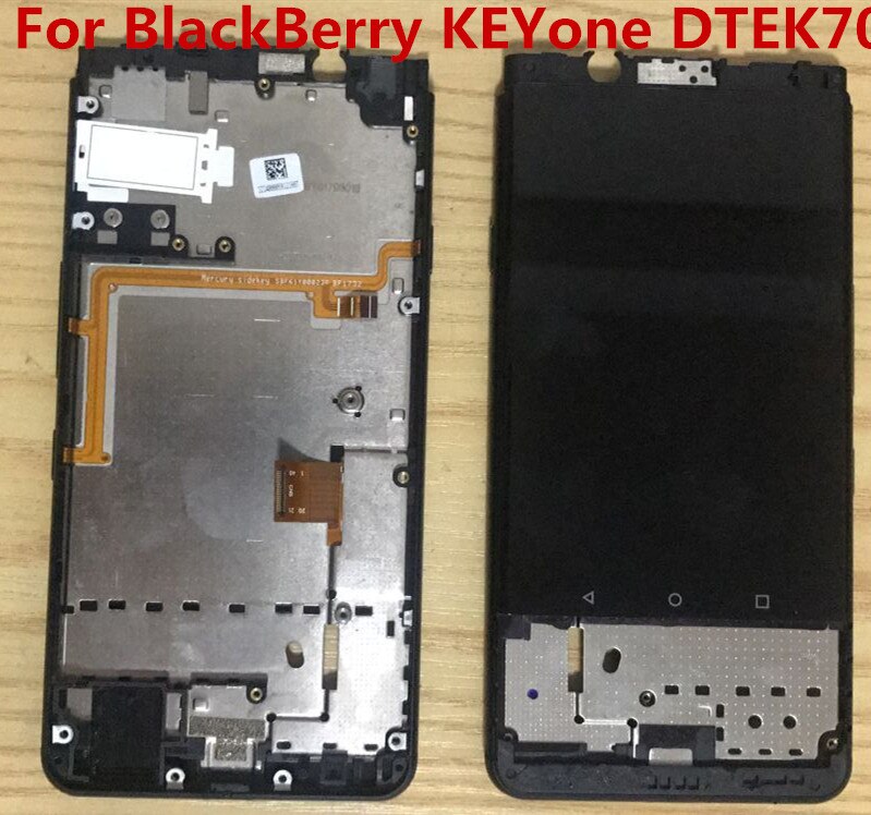 100% For BlackBerry KEYone DTEK70 LCD Display 1620x1080 Pantalla Replacement For BlackBerry DTEK 70 Touch Screen Original