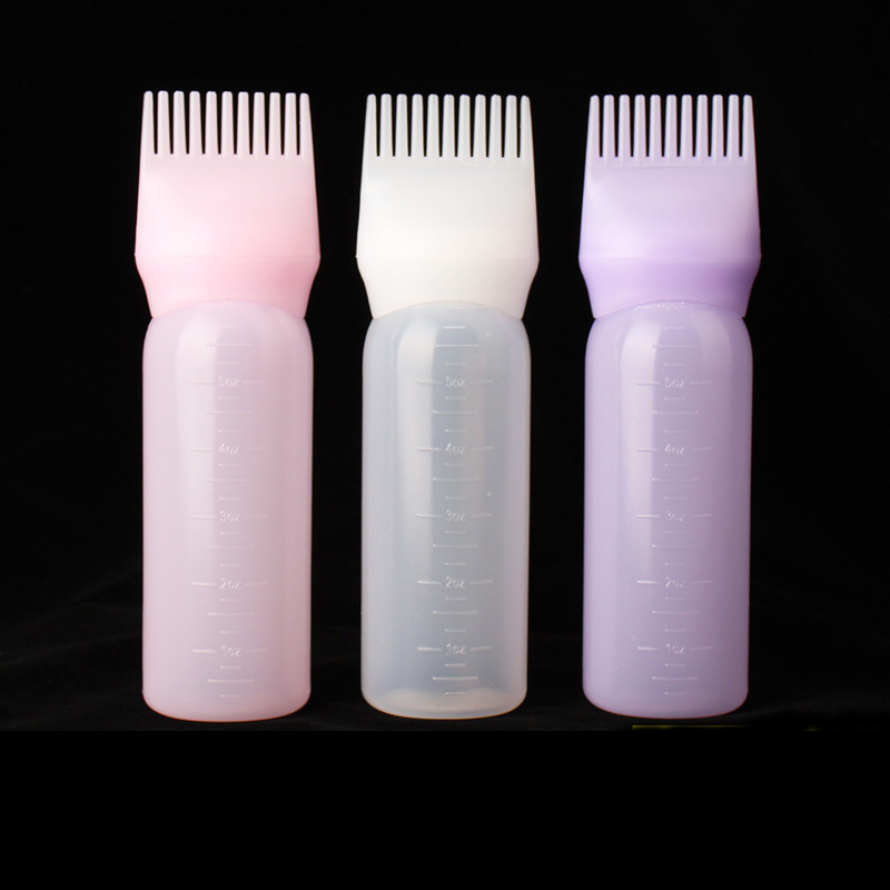 Bote aplicador de coloración de cabello , 120ml, pincel tinte Cabello, dispensación de coloración del cabello en salón, herramienta de estilismo