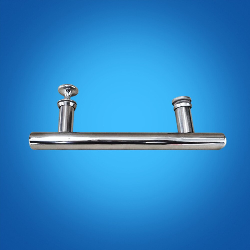 Stainless Steel Easy Install Pull Enclosure Accessories Polished Indoor Silver Home Shower Universal Door Handle Hardware