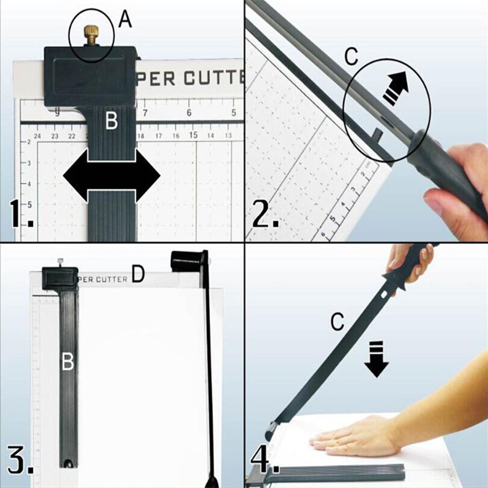 B5 Paper Guillotine Cutter Trimmer Office School Paper Photo Cutting Tools Office cultural and educational supplies