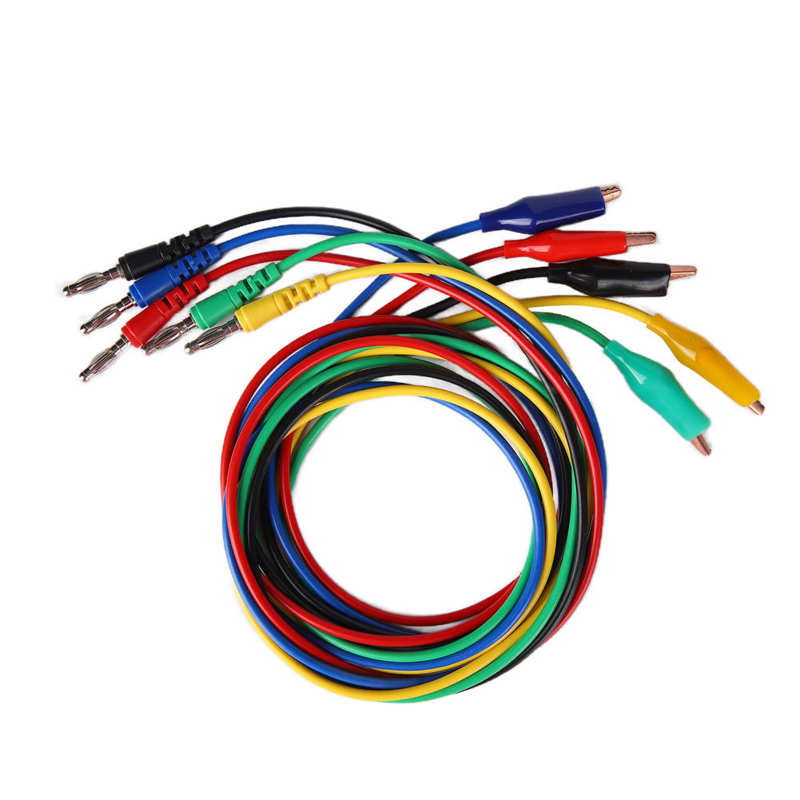 JT8036‑2 Test Wire Kit Multimeter Test Line Low Frequency Multifunction Test Lead Waterproof Test Probe AC/DC Interface
