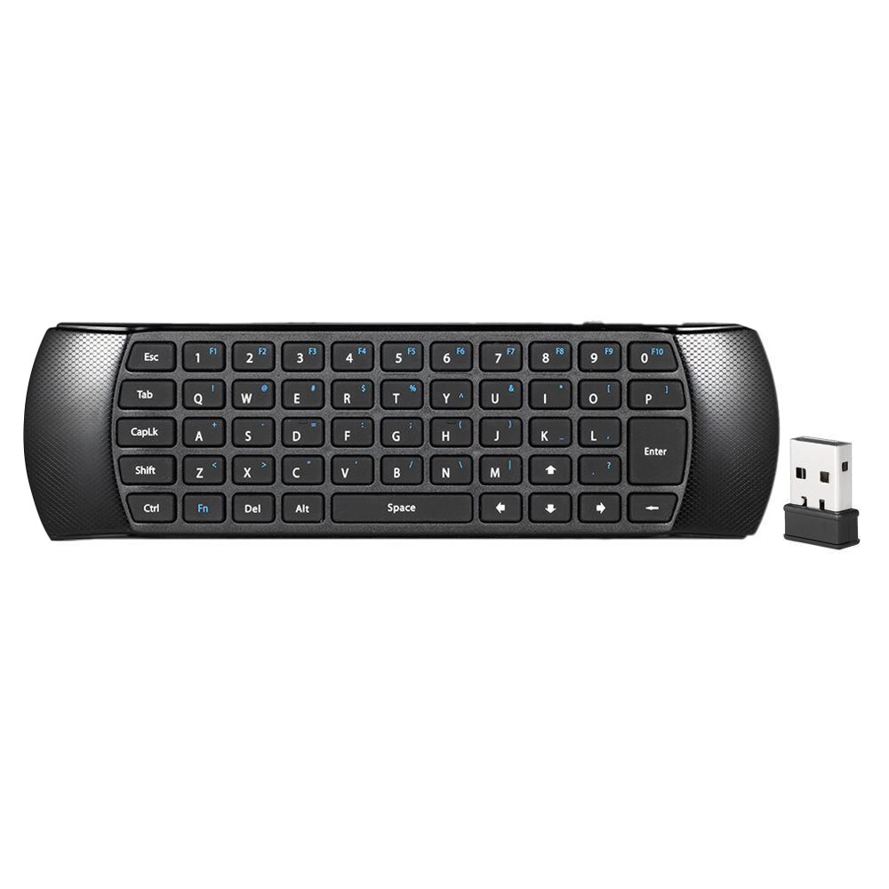 Mini 2.4GHz Wireless QWERTY Keyboard Air Mouse Remote Control For Mini PC TV Box