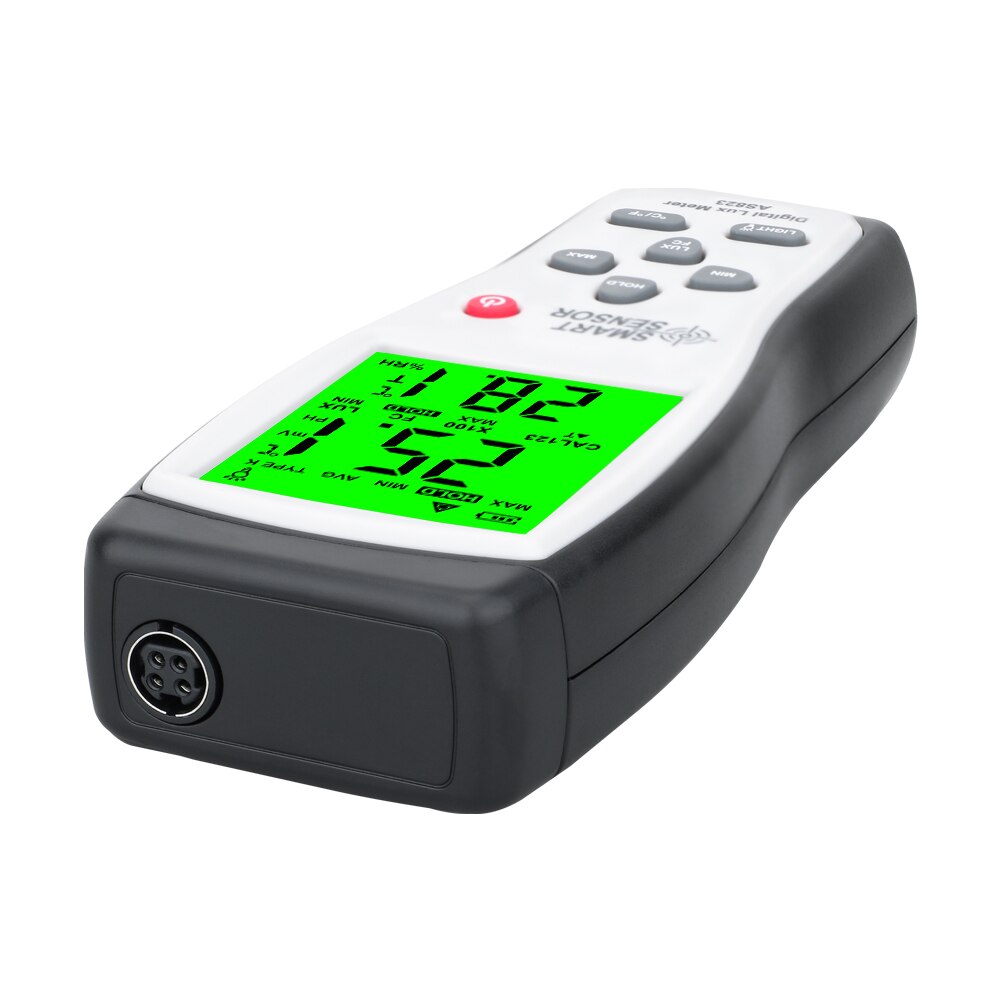 Digital luxmeter digital lux meter fotometer illuminometer spektrometer spektrofotometer høj præcision lysmåler 200,000 lux