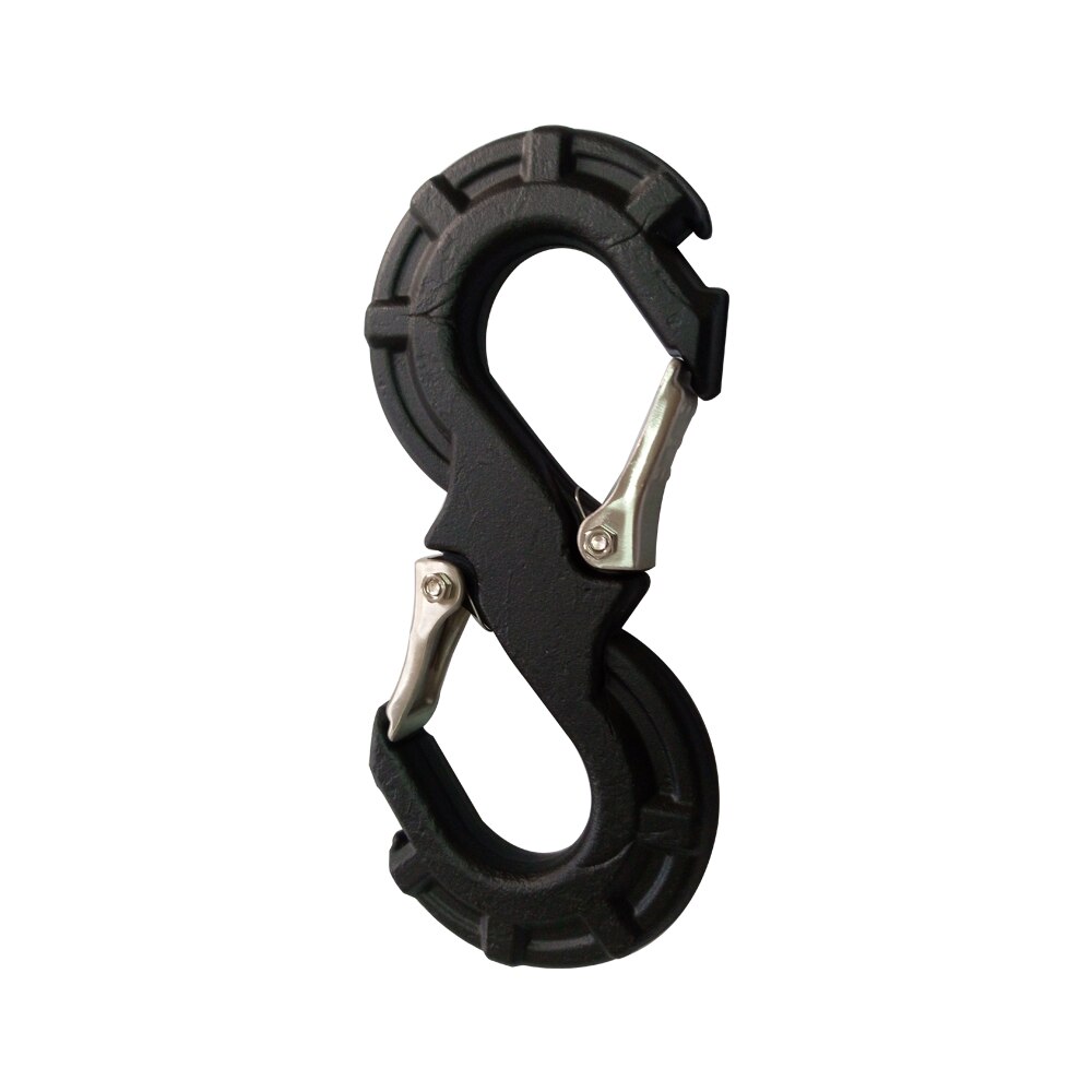 Towing Hook Steel Black for Off Road Trailer Car JK & JL SUV 5 Tons Pulling Force