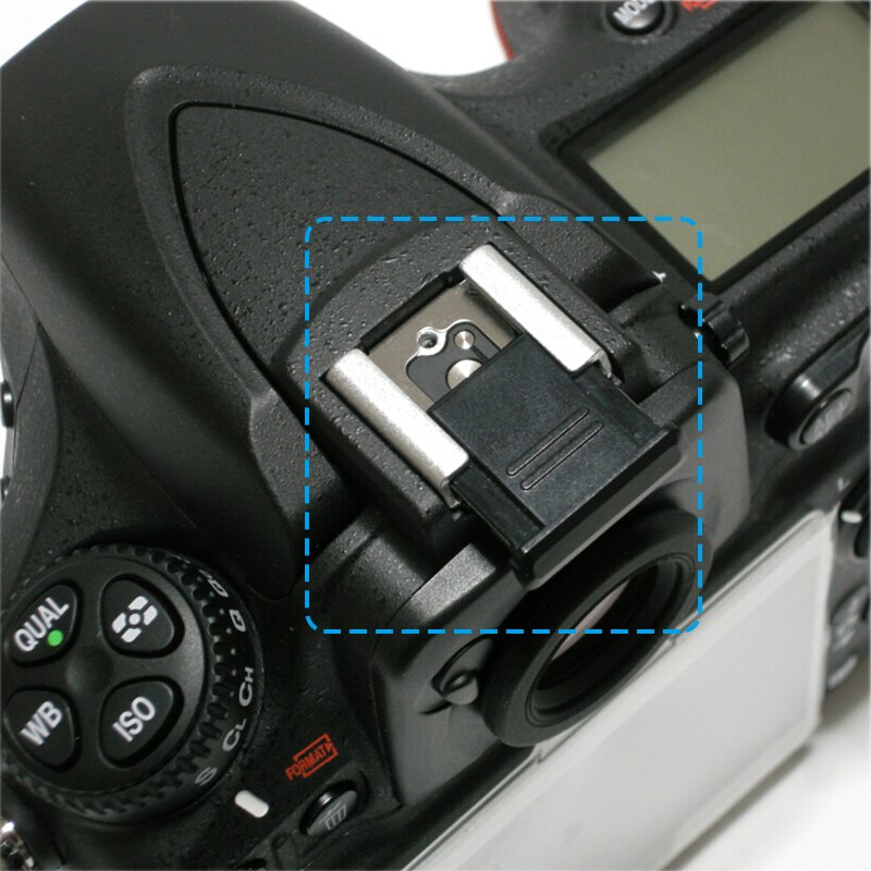Nuevos accesorios para cámara nikon D3100 D3200 D3300 D3400 D3500 D4 D4S D5 D500 4 Uds. De zapata para Flash, funda de protección para cámara DSLR SLR