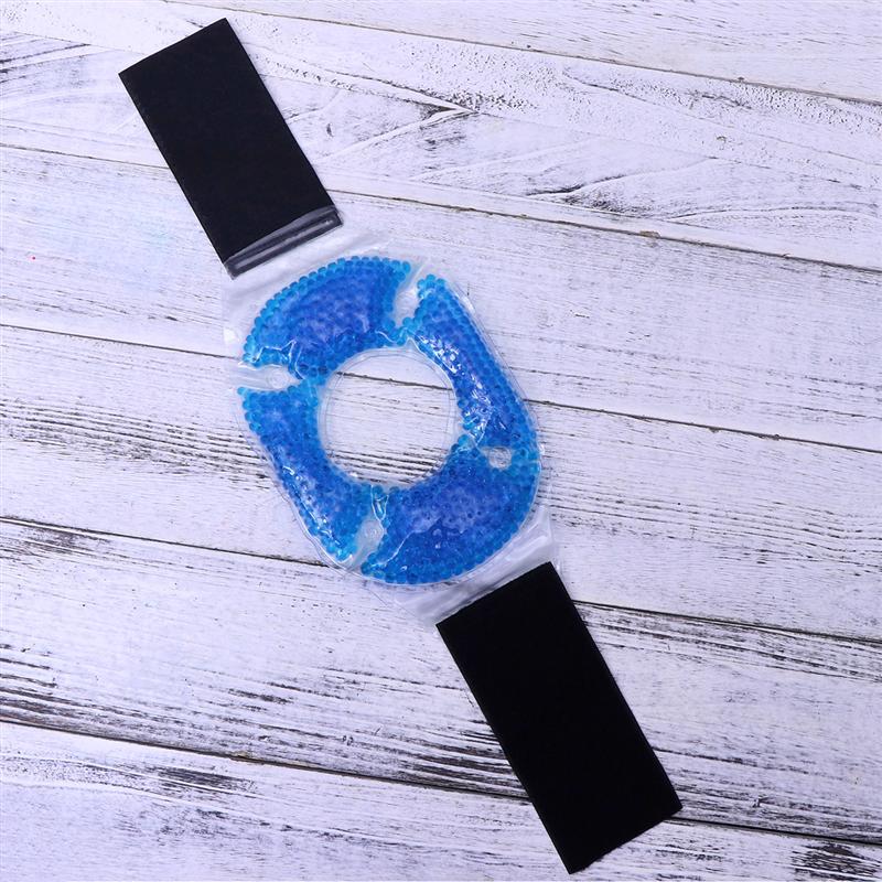 1PC Flexible Non-Toxic Reusable Knee Ice Pack Ice Knee Wrap & Cold Gel Beads for Swelling Sports Injuries Sprains