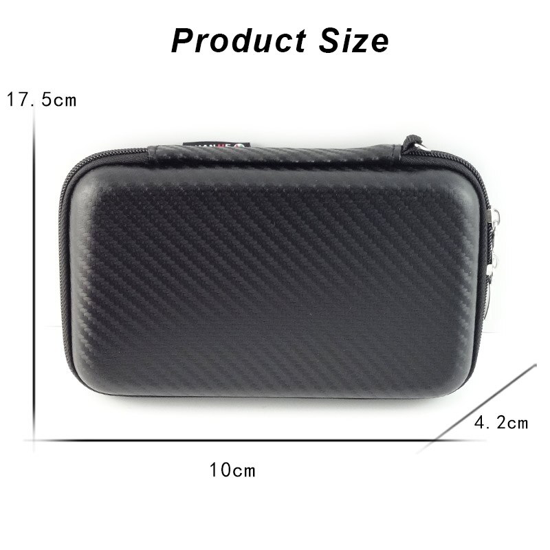 Funda de disco duro Original, bolsa de protección de HDD portátil para disco duro externo de 2,5 pulgadas/auriculares/funda de disco duro U