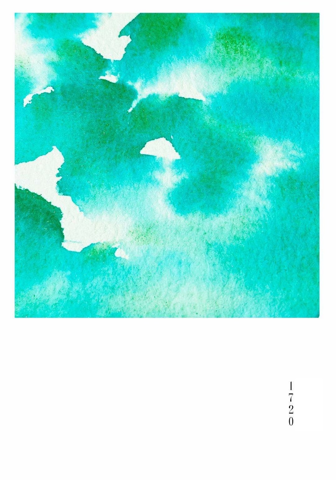 Super Vision 5-color layered watercolor paint packaging Art Supplies