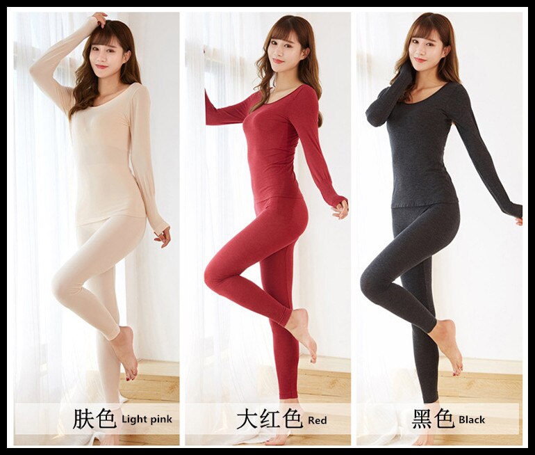 soie (60%) sous-vêtement thermique ensemble pour dames all-match confortable respirant doux sans fer pli preuve