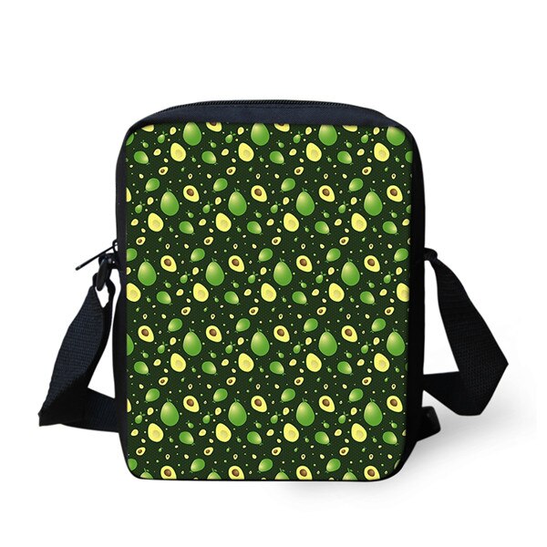 Nette Obst Avocado Schulter Bote Tasche Kühlen Sommer Umhängetasche für Mädchen Telefon Tasche Einkaufen Taschen Mochila Infantil: er00783E