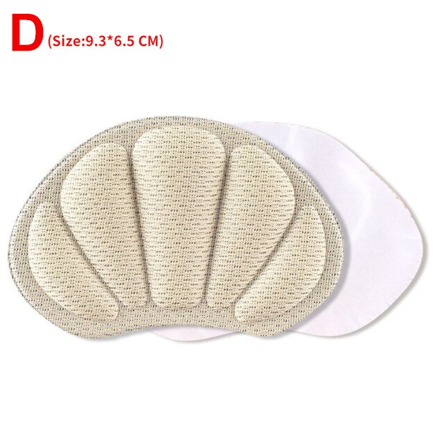 2 Stück Einlegesohlen Patch Fersenpolster für Sportschuhe, verstellbare Größe, Anti-Verschleiß-Fußpolster, Kisseneinsatz, Einlegesohle, Fersenschutz, Rückenaufkleber: gelb