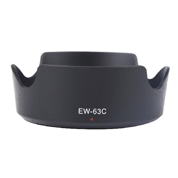 HONGDAK Lens Hood For Canon EW-63C EW63C 100D 700D EF-S 58mm f/3.5-5.6 IS STM Camera Lens Hood Lens Protector