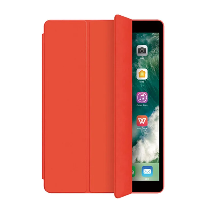For iPad Case 9th Generation 10.2 inch Model A2602 A2603 A2604 A2605 for iPad 7/8/9th Gen Cases Cover accessories: iPad Pro12.9 / Red
