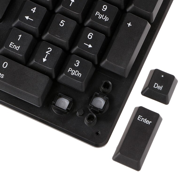 2.4GHz Wireless Keyboard Optical Mouse Combo Kit For Laptop Desktop Computer