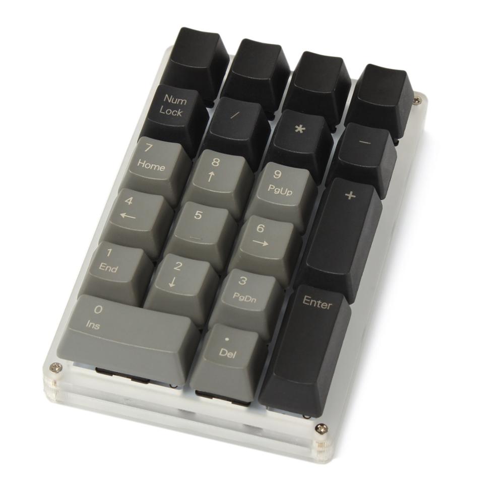 21 Key YMDK Side-printed Blank Top-printed Thick PBT ABS Keycap For MX Switches Mechanical Keyboard Numpad (ONLY KEYCAP): Dolch / Side printed