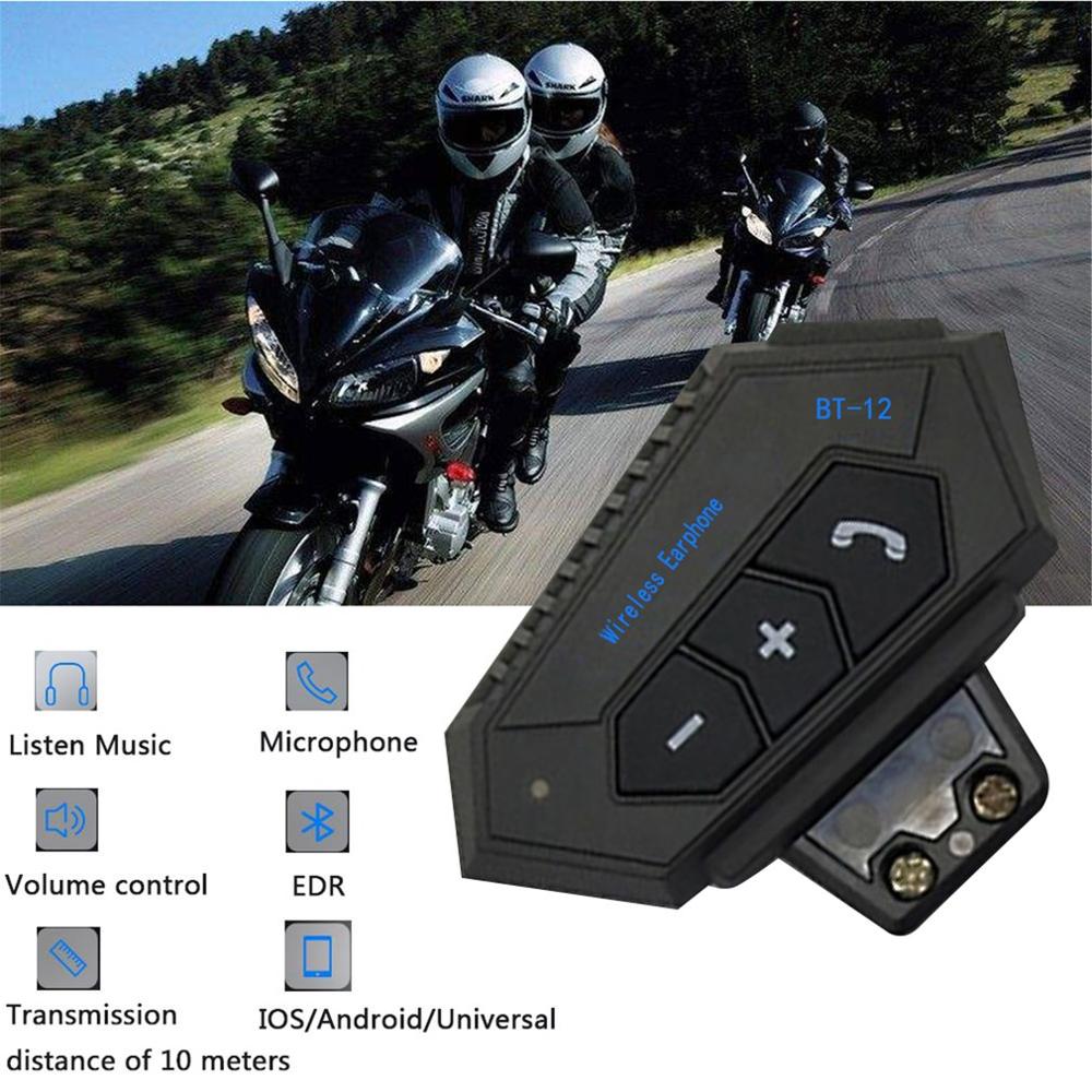 Oreillette Bluetooth pour casque de moto avec microphone-GNK main image 1