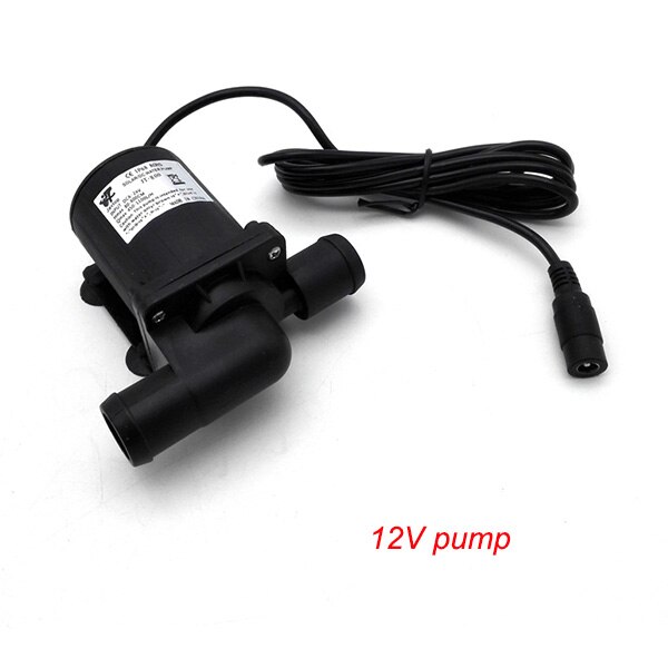 JT-800C 12V 24V Mini DC Water Pump 800~1000L/H Submersible long life use Fountain, Aquarium Fish Tank: 12V pump