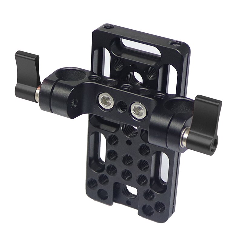 FEICHAO Switching Plate Cheese Board Multi-function 1/4 3/8 ARRI Cold Shoe for Railblock Dovetail Rods DSLR Camera Cage Rig Part