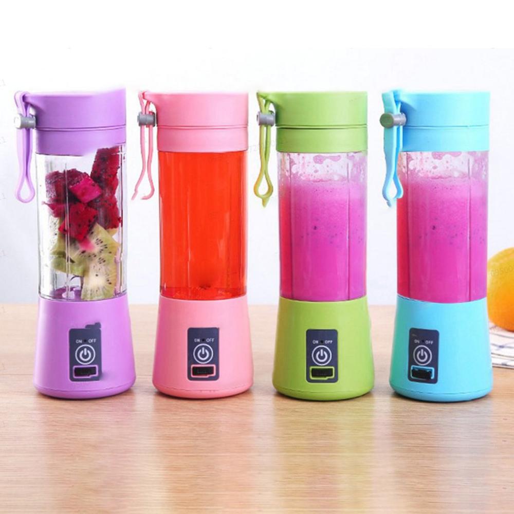Bærbar usb frukt juicer shaker flaske elektrisk juicer smoothie maker blender mini husholdning juicer
