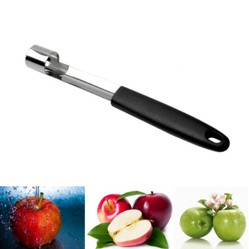 Extracteur de graines de fruits de poire, Gadgets de cuisine sans effort, en acier inoxydable, pour Bar à la maison, éviers de pommes, noyau de Fruit tordu, retirer la fosse