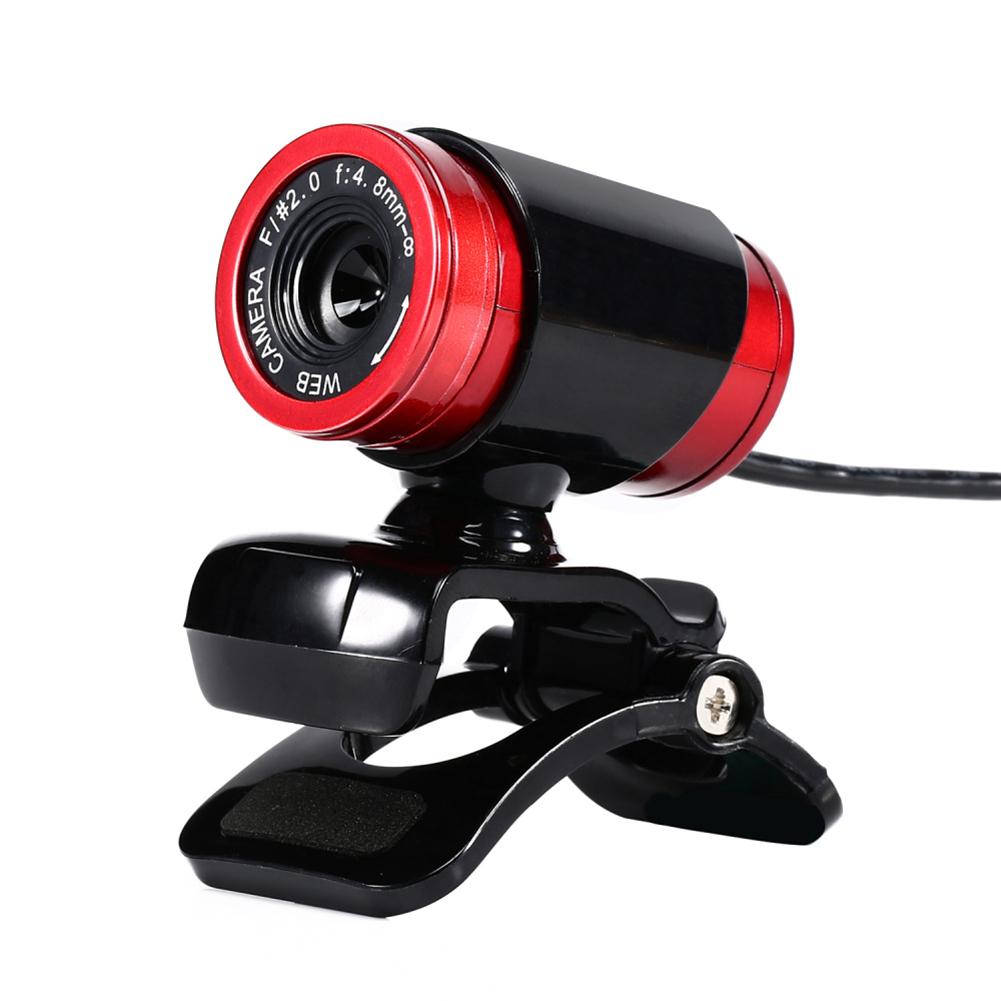 Web Camera Mini HD USB Webcam Video Call Camera Computer Built-in Sound-absorbing Microphone For PC Laptop Video Recording