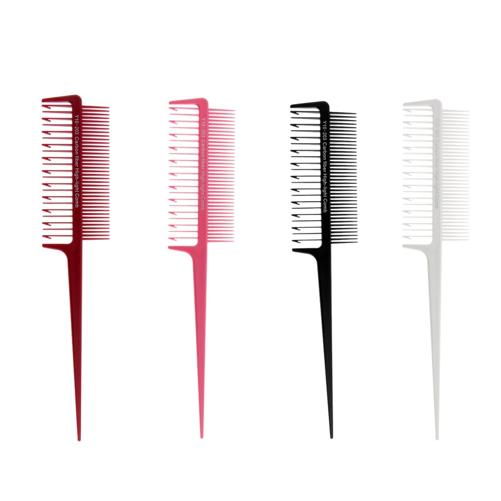 Pro Sectioning Weave Highlighting Salon Highlights Hair Coloring Dyeing Comb