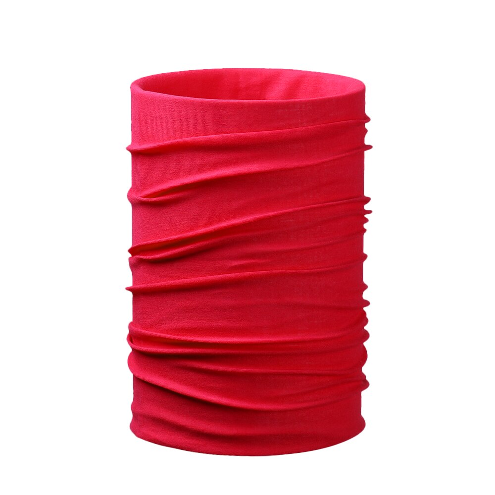 Multiuse Unisex Outdoor Neck Tube Warmer Scarf Outdoor Sport Bicycle Cycling Riding Magic Headband Sports Scarves Cycle Bandana: Red