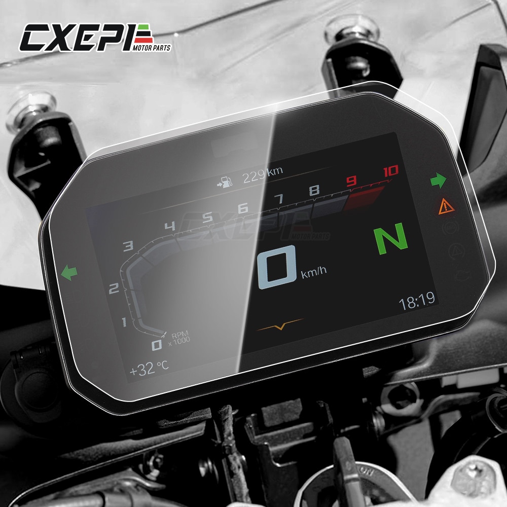 Voor bmw  f750gs f850gs motorfiets instrumentenpaneel krasbeschermingsfolie schermbeschermer blu-ray  f 750/850 gs
