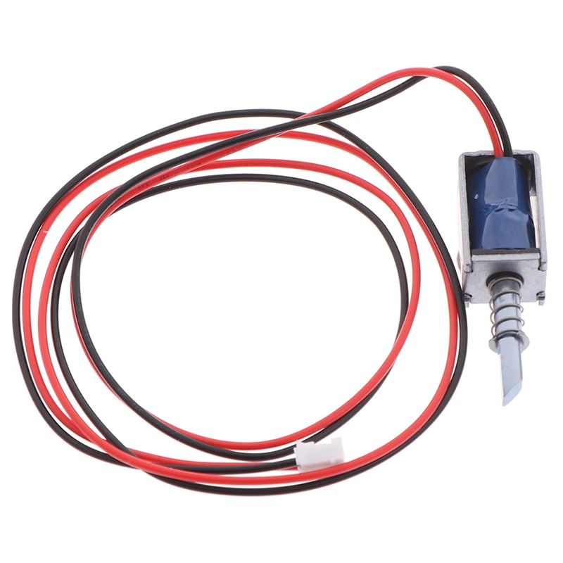 DC 5V-6V Push Pull Frame Suction Type Mini Solenoid Electromagnet Door Lock