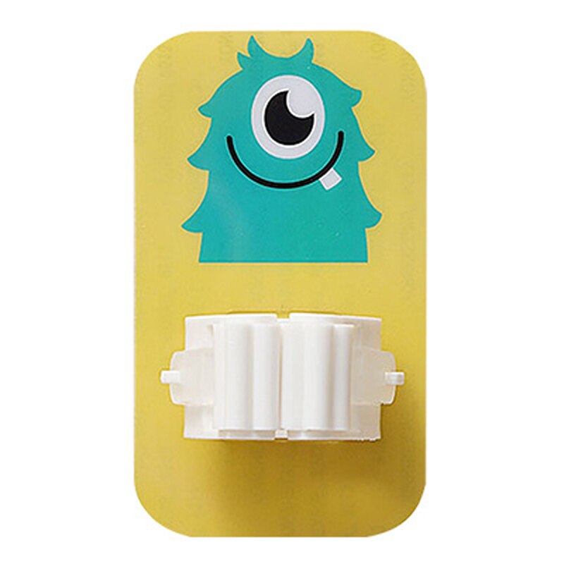 Wall Mounted Storage Mop Organizer Holder Brush Broom Hanger Storage Rack Kitchen Clip Seamless Mop Hook with Mounted Hanging: Monster