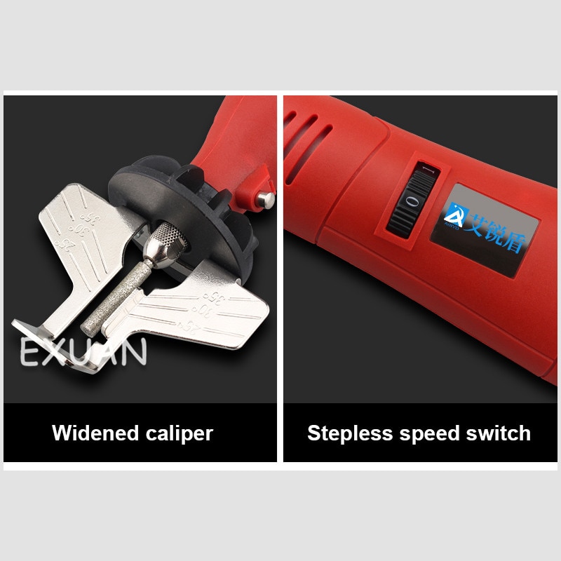 efficient portable chain grinder electric chain saw chain saw chain file grinding machine emery grinding head