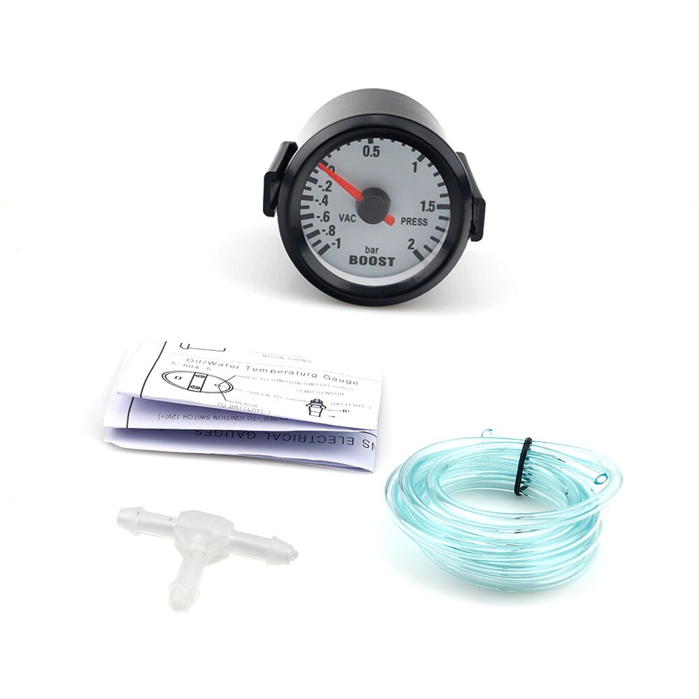12V 2 zoll 52mm Auto Turbo Mechanische Schub Messgerät Vakuum Drücken 12V 2 zoll 52mm Auto Turbo Mechanische Schub Messgerät Vakuum Drücken