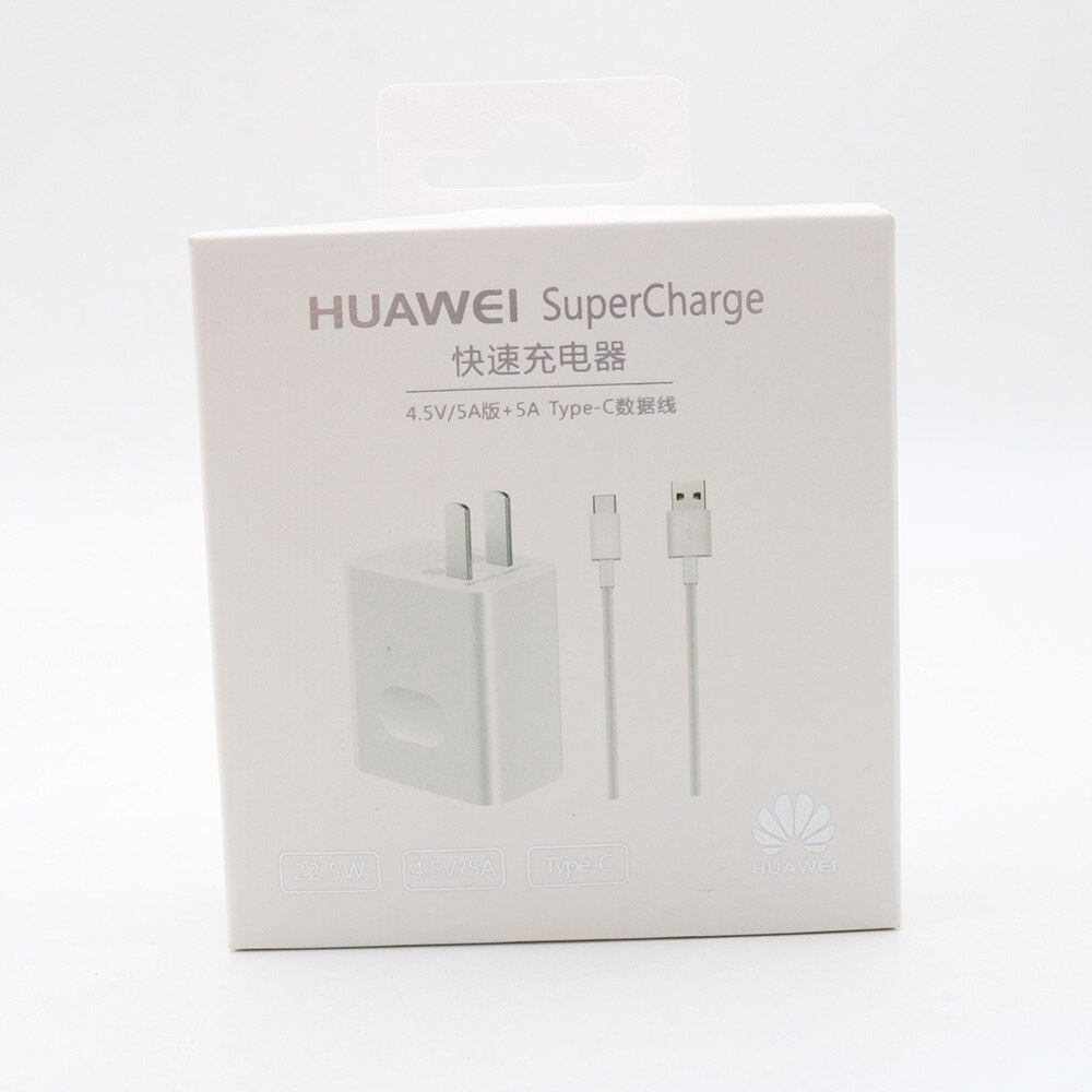 Huawei 5 v 4.5a usb super carregador supercharge 5a tipo c cabo para companheiro 10 20 30 pro p40 p30 p20 pro p9 p10 mais honra 10 20 v10: US set with box