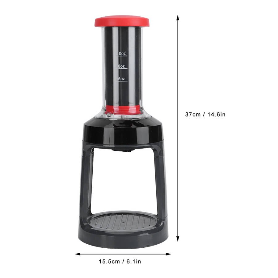 Nespresso kaffemaskin håndpressende kaffemaskin hjemme manuell kaffetrakter som passer for k-kopp kapsel kaffepulver