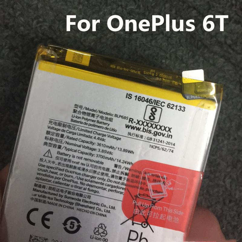 Nouvelle BLP637 BLP657 BLP685 BLP699 Batterie Pour OnePlus 5 5T 6 6T 7 7T Pro One Plus 6 6T A6001 A6010