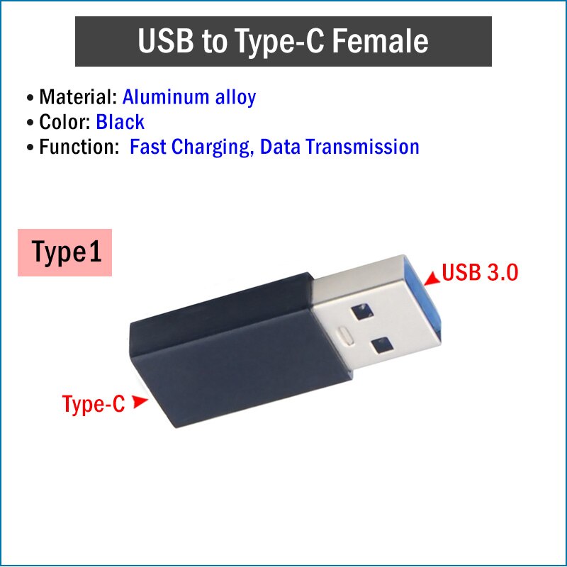 Adattatori USB per Samsung Galaxy S21 S22 Ultra Plus 5G tipo C OTG cavo di ricarica connettore USB-C a 3.5mm convertitore Jack Audio: Type1