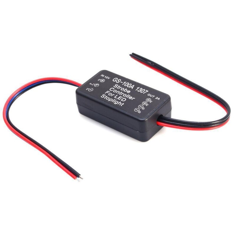 Kjøretøy bil gs -100a 1307 ledet bremsestopplys strobe blitsmodul kontroller ledet lyskontroller