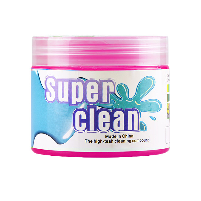 1Pcs 160g/200g Car Cleaning Gel Slime for Cleaning Machine Auto Vent Car Wash Dust Remover Glue Computer Keyboard Dirt Cleaner: Blue