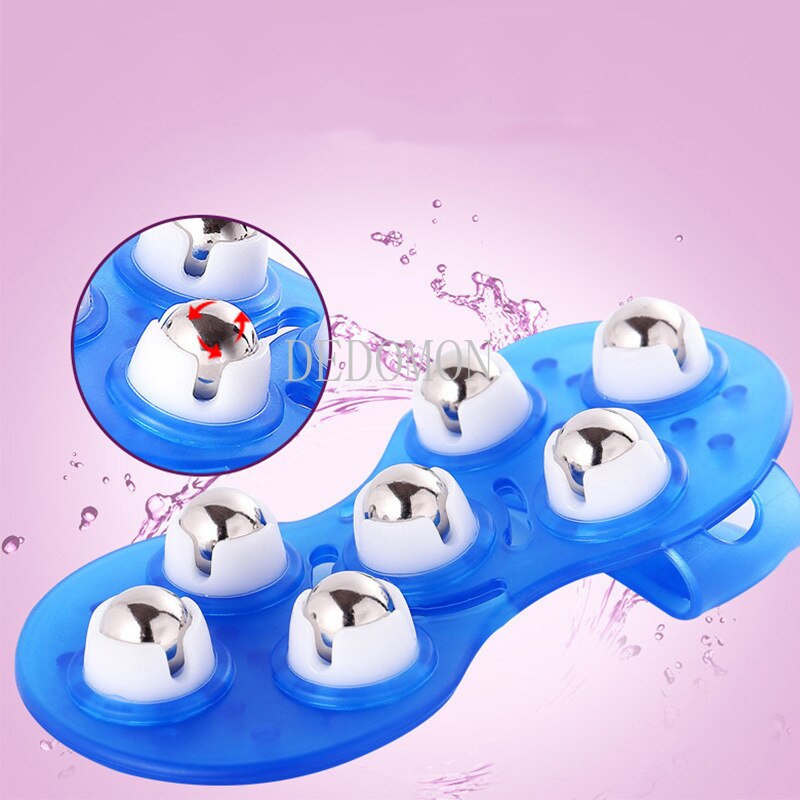 Rolle Ball Körper Massage Handschuh Anti-Zellulitis Muskel Schmerzen Linderung Entspannen Massagegerät Für Nacken Zurück Schulter Gesäß Gesicht Aufzug werkzeuge
