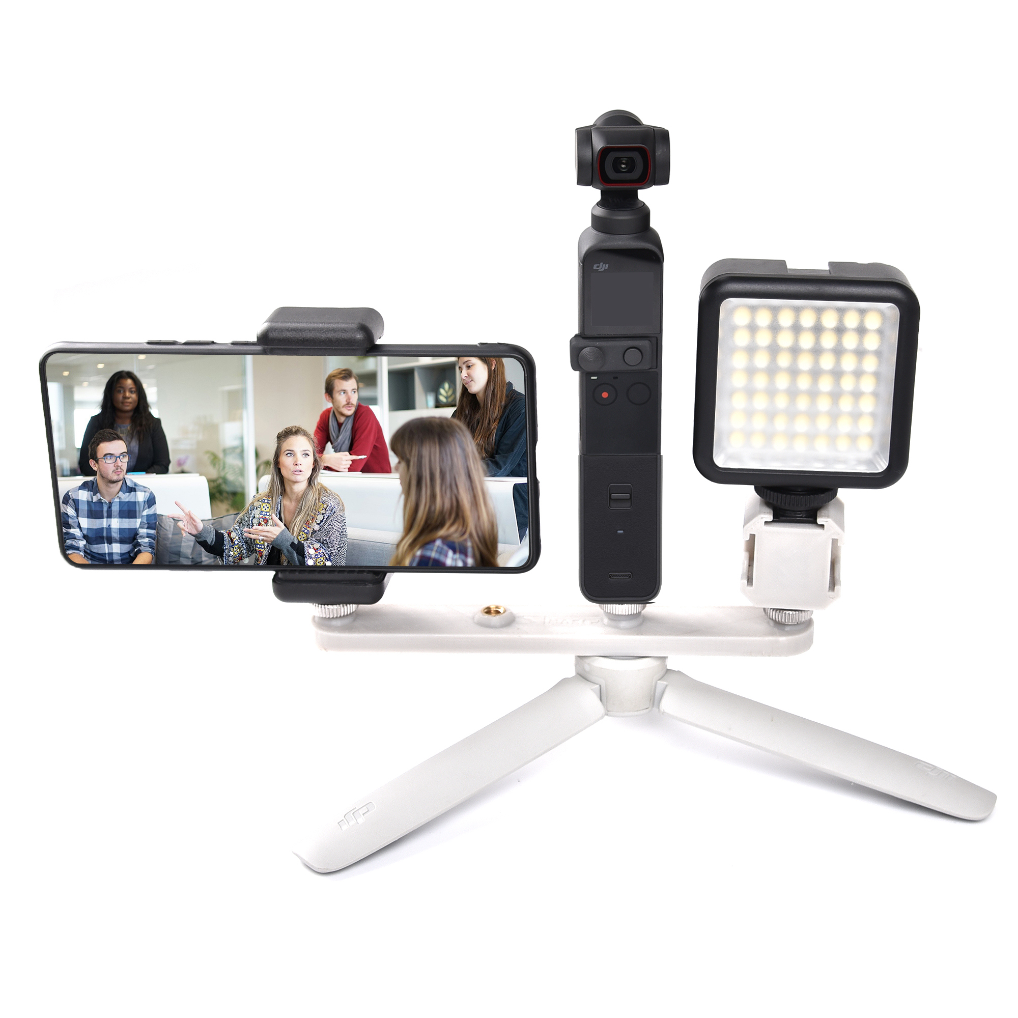 DJI Osmo Pocket 1/ 2 multi-function mobile phone clip adapter expansion base extension bracket DJI Osmo Pocket 2 Accessories