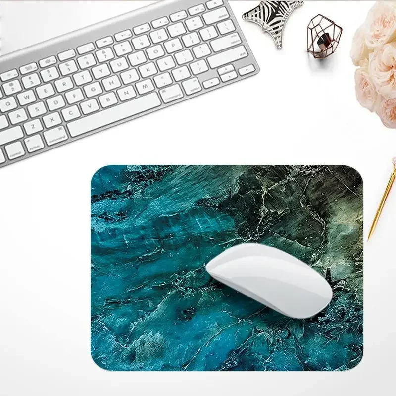 Kawaii Leuke Muismat Kantoor Muismat Bureaumat Bloem Gaming Accessoires Toetsenbord Pads Kleine Matten Rubberen Tapijt Tapijt: Army Green