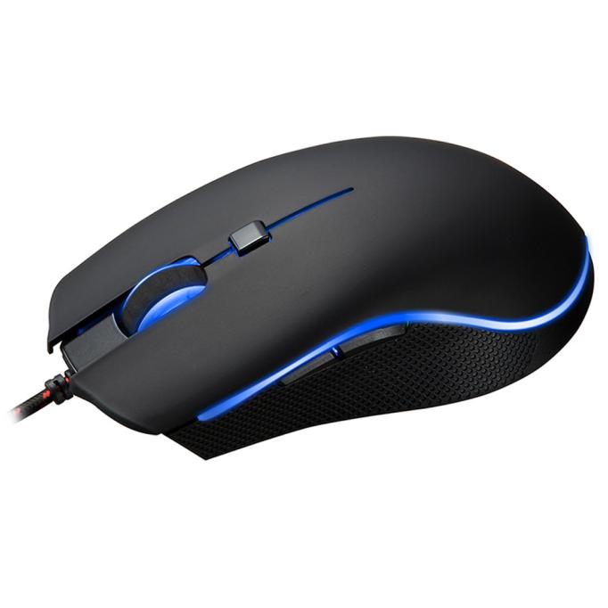 Ergonomics Gamer Mouse Mice Motospeed V40 4000 DPI 6 Buttons Breathing LED Optical Wired Gaming Mouse for PC Gamer