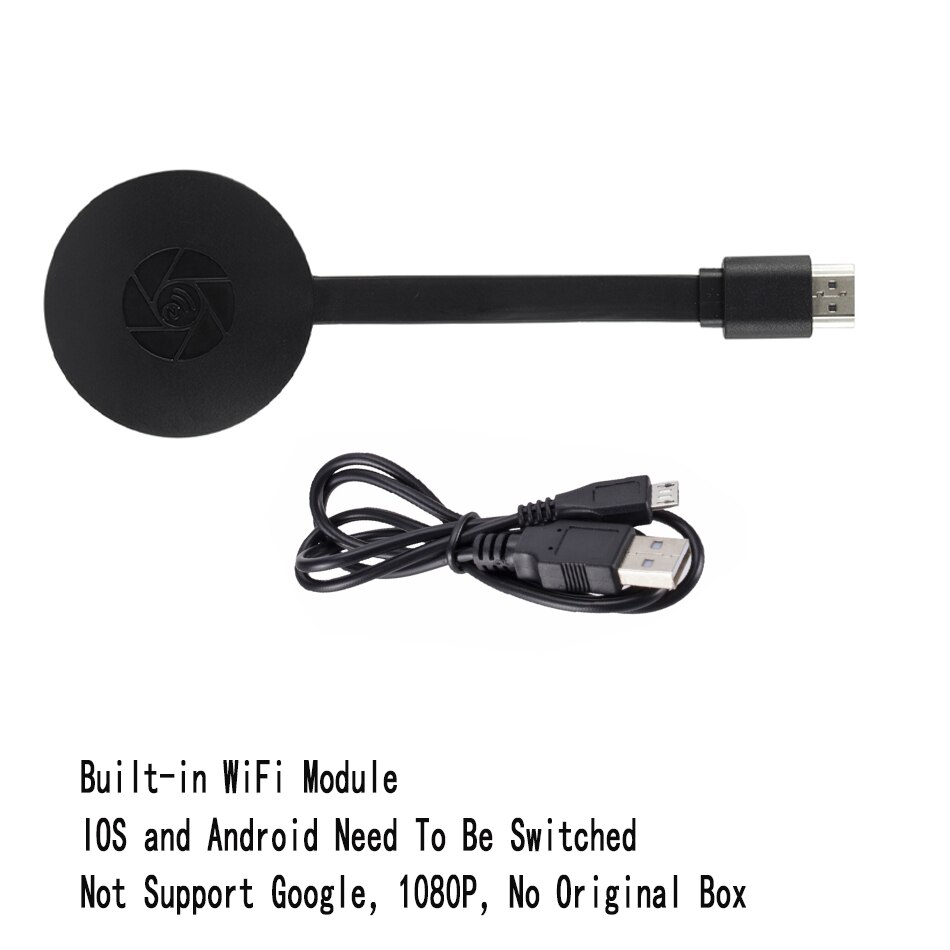 Anycast-receptor Dongle de TV M2 Plus, 1080P, compatible con HDMI, WiFi, Miracast, Airplay: G2 M