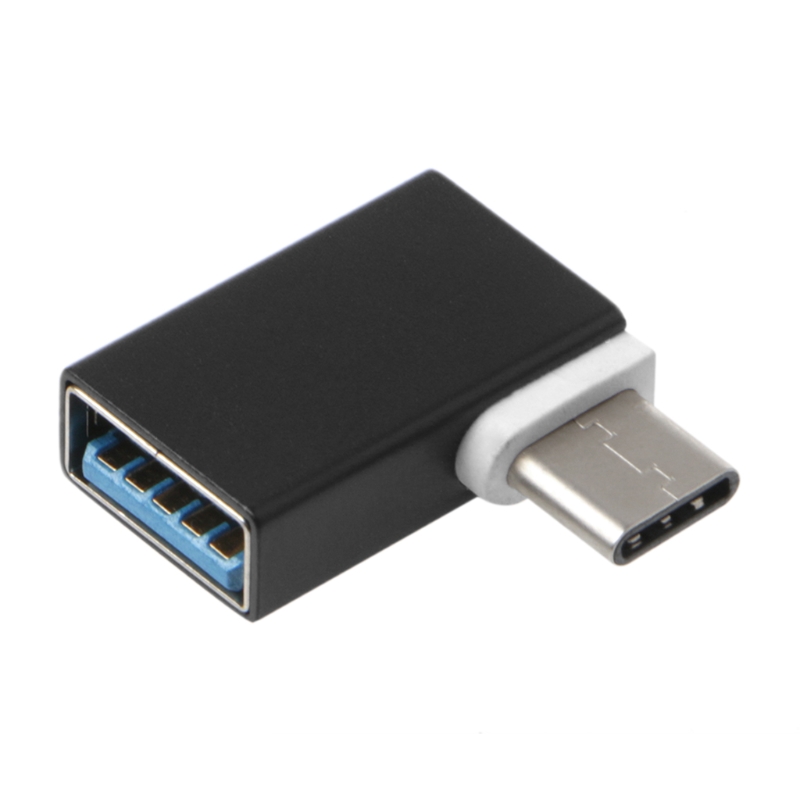 Rodzaj Usb Adapter C prawego aluminium wygiętym pod kątem stopu typu C Usb-c męski na Usb 3.0 z funkcją Otg wsparcia Adapter żeński