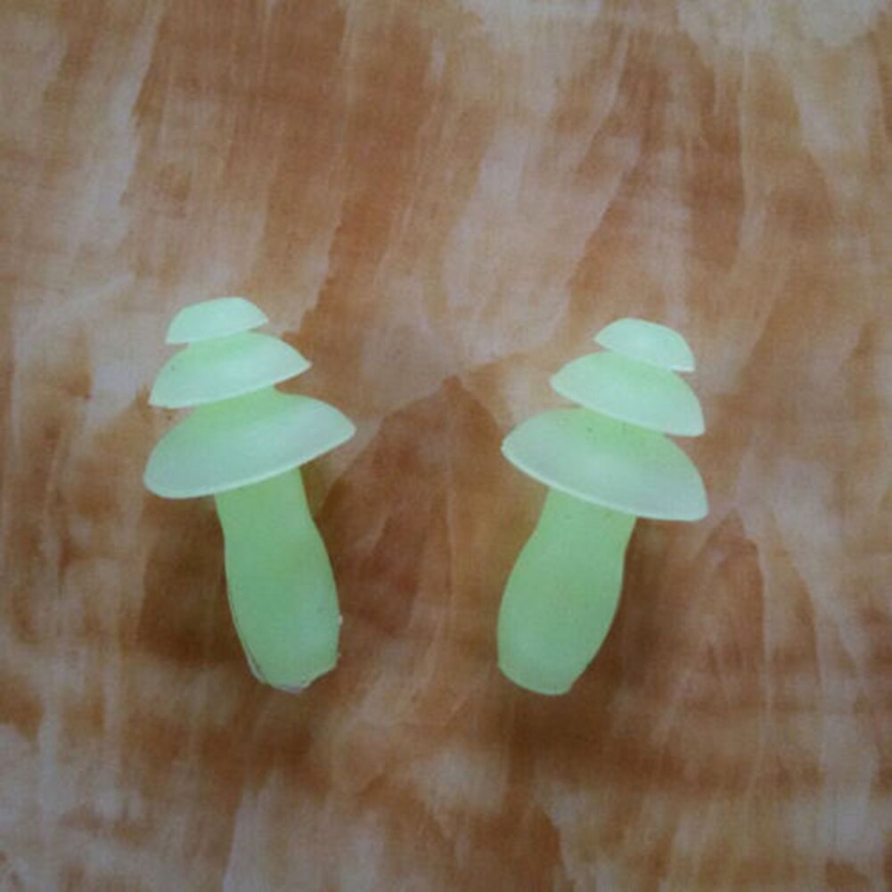 1 Pair Silicone Ear Plugs Comfortable Anti Noise Snore Study Sleep Earplugs Sound Defenders Protector Earplugs For Travel